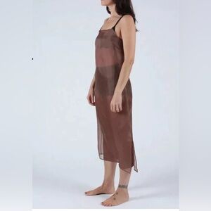 Kamperett Sheer Slip Dress